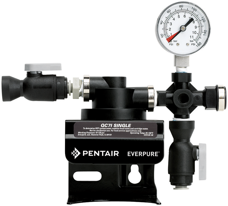 Product image #2 for Everpure QC7I Single-MH² Single Manifold Water Filter Head Assembly