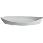 Thumbnail image #1 for G.E.T. Bugambilia BT031GB Display Boat, 219-4/5 oz., 29"L x 9-1/2"W x 4"D, Cast Aluminum with Resin Coating, Granite Black