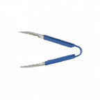 Thumbnail image #1 for Libertyware T10P-BL 9-Inch Stainless Steel Tongs with Blue Plastic-Coated Handle Case of 72