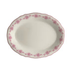 Thumbnail image #1 for Steelite International HL Ivory HL52663878 China Oval Platter, 11.75" x 8", Scalloped Edge 1 Dozen