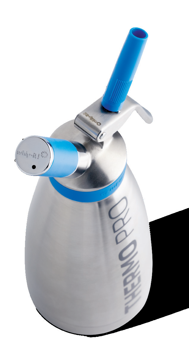 Product image #4 for Whip-It! Thermo Pro 1/2 Liter Double-Walled Stainless Steel Whipped Cream Dispenser