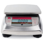 Thumbnail image #1 for Penn Scale Ohaus® V31XH402 Portable Compact Portion Control Food Scale, 400 g Capacity, Stainless Steel Pan and Housing
