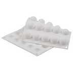 Thumbnail image #1 for JB Prince MA102 Silicone Dome Mold, Flexible, Makes 35 1-Inch Domes, 11-3/4" x 7"
