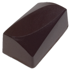 Thumbnail image #1 for JB Prince K567 30-Count Abstract Chocolate Mold, Rigid Opaque Polycarbonate, 1-3/16" x 11/16" x 9/16"