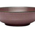 Thumbnail image #1 for Libbey Canyonlands 109772 Round Ceramic Salad Bowl, 30 oz, 7" Diameter, Mauve