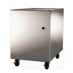Thumbnail image #1 for Cornelius Viper 620053990 Flavor Cart for 3 Frozen Carbonated Beverage Dispensers with BIB Storage, Stainless Steel Panels & Casters