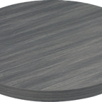 Thumbnail image #1 for ATSMFG ATS AT&S-ATE30-GY MFG Round Laminate Table Top, 30" Diameter, 2" Thick, Light Gray, Self-Edge