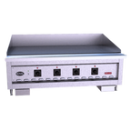 Thumbnail image #1 for Royal Range of California Turbo Griddle RD100-84 84" Gas Countertop Griddle, 24" Cooking Surface, 1" Smooth Steel Plate, 7 Solid-State Controls