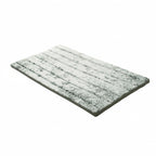 Thumbnail image #1 for G.E.T. Endure 15005073006 Rectangular Melamine Serving Tray, Pebble, 13-3/4"L x 8-1/4"W x 1-1/10"H Case of 5