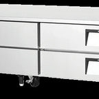 Thumbnail image #4 for Everest Refrigeration ECB96D4 Two-Section Four-Drawer Chef Base Refrigerator, 95.5-Inch, Side-Mounted Self-Contained R290