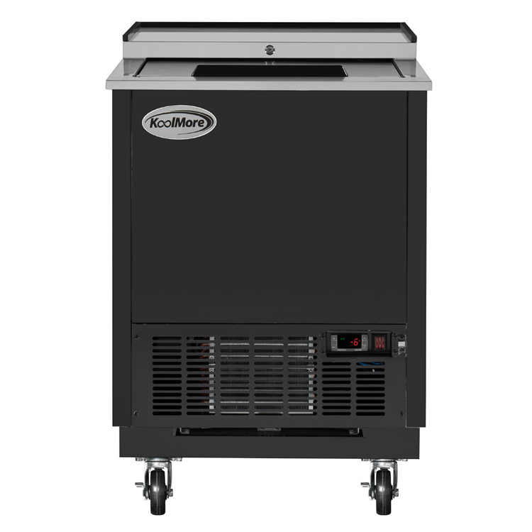 Product image #5 for KoolMore 25-Inch Commercial Glass Froster, 5 Cu. Ft., Black Steel Finish