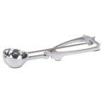 Thumbnail image #1 for JB Prince Stockel U573 100 #100 Stainless Steel Squeeze-Handle Disher, 0.33 oz, 8-1/4" Long