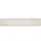 Thumbnail image #1 for Cal-Mil Hudson 22026-10-103 Round Low-Rim Melamine Plate, Ivory, 10.25" Diameter Case of 6