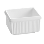 Thumbnail image #1 for TableCraft Products CW1500GN Rectangular Server Bowl, 1 qt, 6 x 5 x 3-1/2 in, Green Coated Cast Aluminum