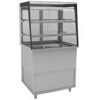 Thumbnail image #1 for RPI Industries Vienna VICD2-27-R-SL-SC-FD Self-Service Refrigerated Deli Display Case, 31-1/2"W, Bottom-Mount Self-Contained