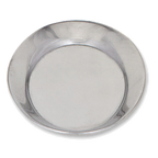 Thumbnail image #1 for Alegacy Foodservice Products 563DC Aluminum Steak Platter, Oval, 8-1/2" x 12-1/2", Polished Case of 12