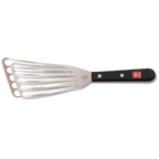 Thumbnail image #1 for JB Prince Wusthof W429 Fish Spatula, 6"L x 3"W High-Carbon Stainless Steel Blade, Black Plastic Handle