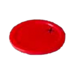 Thumbnail image #1 for G.E.T. LID-88121-R . . Red Disposable Lid for Tumblers