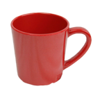 Thumbnail image #1 for Thunder Group CR9018PR 7 oz Pure Red Melamine Plastic Mug Case of 8 Dozen