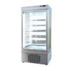 Thumbnail image #1 for GTI Designs Lexus Series - Classic CL92R One-Section Refrigerated Display Case, 35.5"W, 5 Adjustable Shelves, 2 Glass Sides