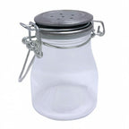 Thumbnail image #1 for TableCraft Products Cash & Carry H3S&P Salt and Pepper Shaker Set, 3-1/2 oz, Glass, Stainless Steel Clip Tops Case of 6