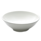 Thumbnail image #4 for G.E.T. Organic - EGS M10RG3-NW Melamine Bowl, 1-3/4 qt (56 oz), 10" Round x 3"H, White, Ring Design Case of 6