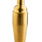 Thumbnail image #1 for TableCraft Products 11813 3-Piece Gold Stainless Steel Cocktail Shaker, 24 oz Case of 6