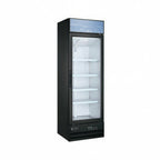 Thumbnail image #1 for SABA SM-13R 1-Section Glass Door Refrigerator Merchandiser, Reach-In, 14 cu. ft., Bottom-Mounted Self-Contained Refrigeration
