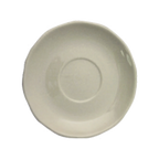 Thumbnail image #1 for International Tableware Victoria VI-2 Ceramic Round Scalloped Saucer, 5-3/4" Case of 3 Dozen