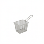 Thumbnail image #1 for CAC China SMFB-3 Mini Rectangular Serving Fry Basket, Stainless Steel Case of 72