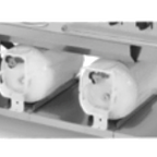 Thumbnail image #1 for Crown Verity Accessories CV-CYL-30H Horizontal Propane Tank, 30 lb., for Club Grill