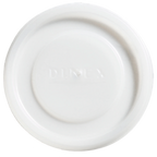 Thumbnail image #1 for Dinex DX11988714 Disposable Cup Lid, 2-3/4 in Diameter, Fits 9, 9-1/2, and 12 oz Plastic Tumblers, Translucent