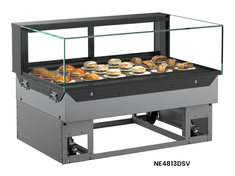 Product image #5 for Reveal Non-Refrigerated Service Slide-In Counter Case, 47-3/4 Inch Wide