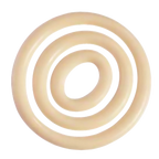 Thumbnail image #2 for JB Prince K924 Chocolate Ornamental Mold, Descending-Size Circles, Rigid Polycarbonate