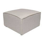 Thumbnail image #1 for Flash Furniture IS-IT2231-OT-CRM-GG Padded Cream Modular Sectional Sofa Ottoman
