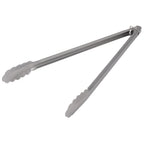 Thumbnail image #1 for Stanton Trading 213HD Utility Tongs, 16" Stainless Steel, Spring Action, Locking Ring, Heavy Duty Case of 72
