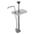 Thumbnail image #1 for Server Products 82120 Fountain Jar Pump, 1.25 oz Capacity, Fits 10-inch Soda Fountain Jar, Stainless Steel