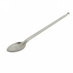 Thumbnail image #1 for Libertyware SD21H 21" Solid Stainless Steel Serving Spoon with Hook Handle, Brushed Finish Case of 48