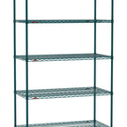 Thumbnail image #1 for Metro Super Erecta SE-1872K3-86-S5 Stationary Starter Wire Shelving Unit, 72"W x 18"D x 86"H, 600 lb. capacity per shelf, 2000 lb. capacity per unit