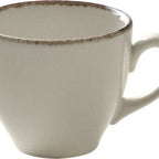 Thumbnail image #1 for Libbey Soulmate 803520941000403 Coffee Cup, 3 oz, Vitrified China, Tan Rim