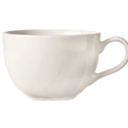 Thumbnail image #1 for Libbey Basics BW-1152 Low Coffee Cup, 7-1/2 oz, Porcelain, Bright White, Non-Stackable