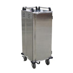 Thumbnail image #1 for Lakeside ST1D1T8 Stainless Steel Tray Delivery Cart, Non-Insulated, Single Compartment, Accommodates 8 Trays