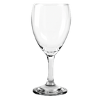 Thumbnail image #1 for International Tableware Aragon 5434 10 oz Clear Glass Stemmed Goblet Case of 2 Dozen