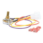Thumbnail image #1 for AllPoints Foodservice Parts & Supplies 421414 Potentiometer with 12-Inch Leads, 1/4-Inch Diameter x 1/2-Inch Long Round Shaft