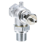 Thumbnail image #1 for AllPoints Foodservice Parts & Supplies 8010625 Steam Valve, 3/4-Inch, Plated Body, 3/4-Inch FPT x 3/4-Inch MPT