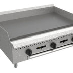 Thumbnail image #1 for Venancio USA Prime PGM36G-CT Gas Countertop Griddle, 36"W, 3/4" Smooth Steel Plate, Manual Controls