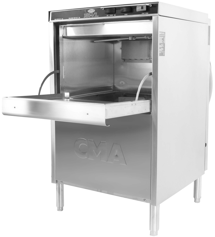 Product image #6 for CMA Energy Mizer 181-VL High Temperature Heat Recovery Undercounter Dishwasher / Glasswasher
