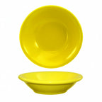 Thumbnail image #1 for International Tableware Cancun CAN-11-Y Ceramic Fruit Bowl, 5 oz, 4-3/4" Diameter, Yellow Case of 3 Dozen