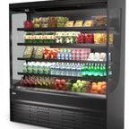 Thumbnail image #1 for Federal Industries Vision Series VRSL4878S-QS Refrigerated Open-Air Self-Serve Display Case, 4-Tier, 47.25"W x 24"D x 78"H