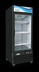 Thumbnail image #5 for Serv-Ware GR16B-HC One-Door 16 Cu. Ft. Black Glass Door Merchandiser Refrigerator